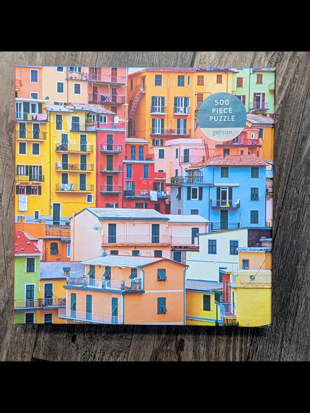🧩 Galison Ciao from Cinque Terre 500 Piece Jigsaw Puzzle